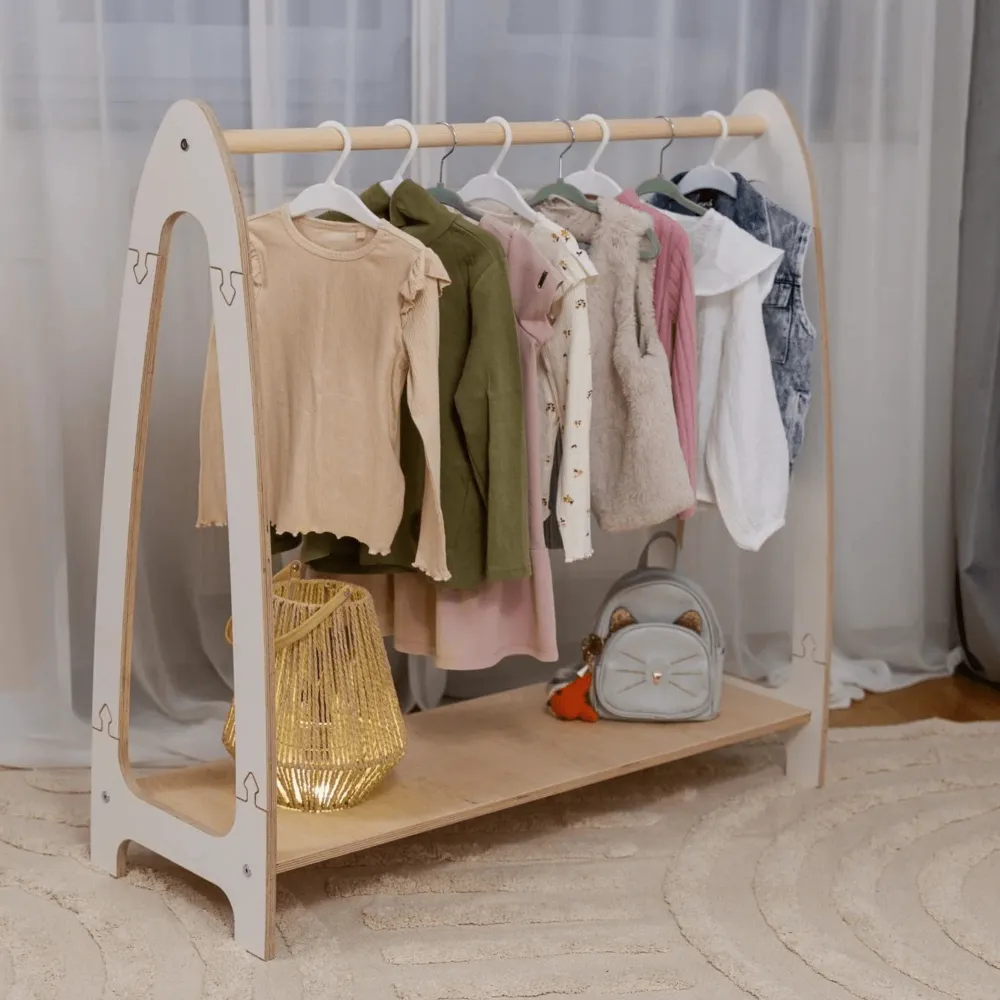 Dětský věšák na oblečení - Soft Hanger | Dřevěný