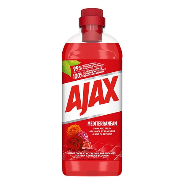 Ajax všečisticí prostředek červený květ - 1 litr