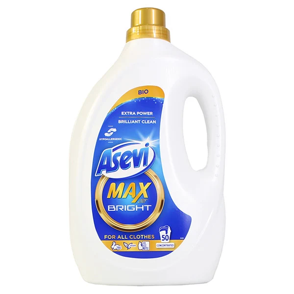 Asevi Tekutý prací prostředek Max Bright 2500 ml (50 praní)
