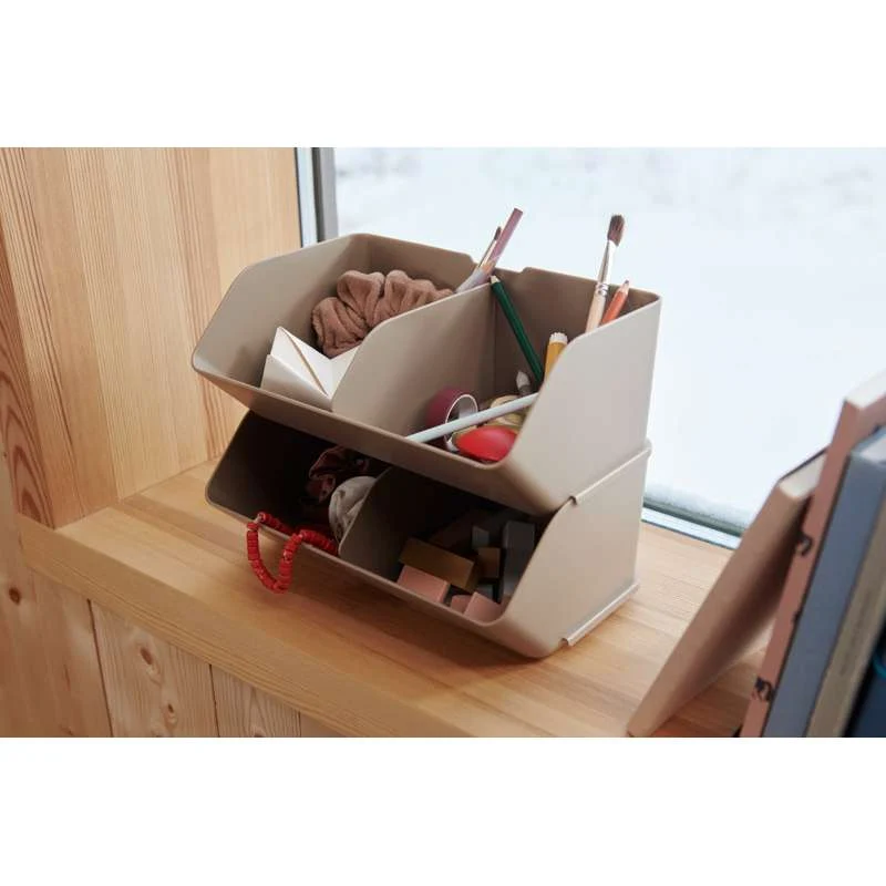 Liewood Rosemary Úložná krabice - Střední - 2-pack - Písečný