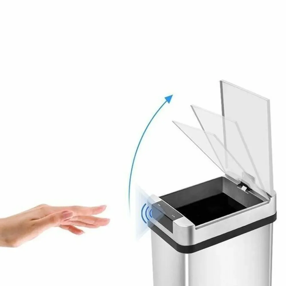 Odpadkový kbelík Kitchen Move Šedý 50 L