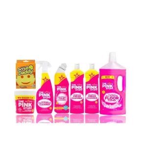 Pink Stuff Mega Sada pro Obývací pokoj Koupelnu