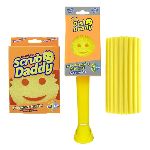 Sada Zářivě Čistá | Scrub Daddy | Geel