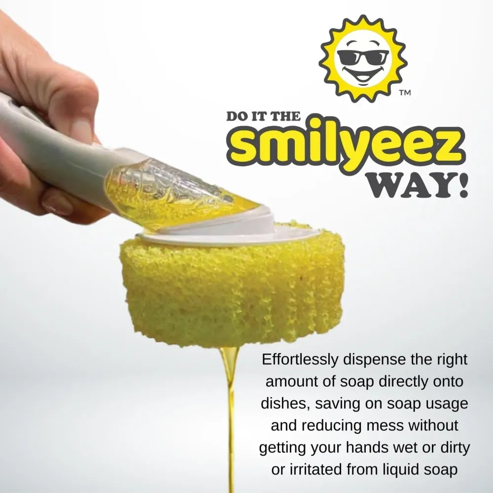 Smilyeez Daddy dávkovač mýdla s držadlem pro Scrub Daddy