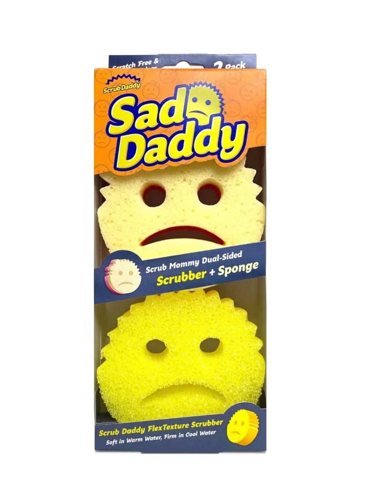 Smutný Daddy - Scrub Daddy - Scrub Mommy