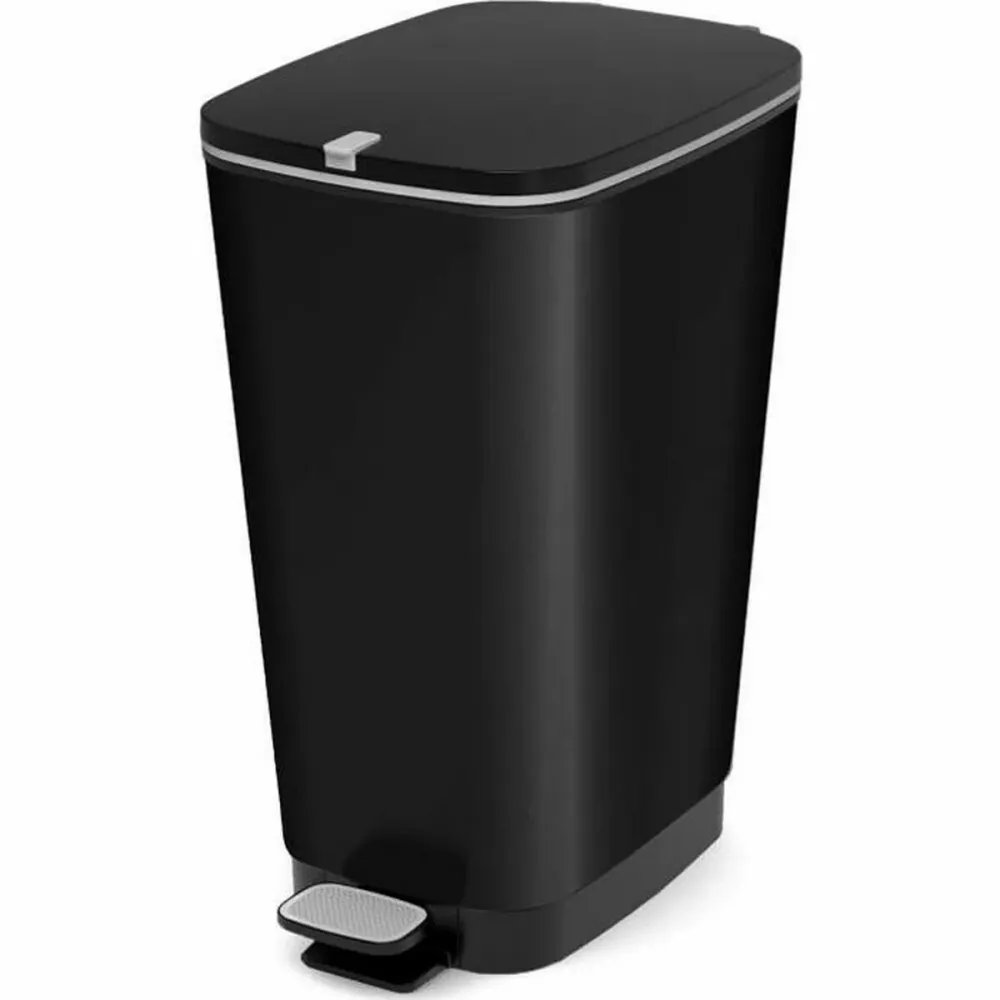 Odpadkový kbelík KIS Chic Černý Polypropylen 50 L