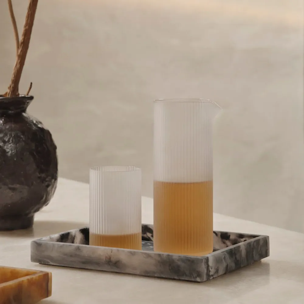 Džbánek na mléko Ripple Jug, Clear