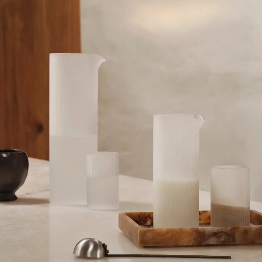Džbánek na mléko Ripple Jug, Clear