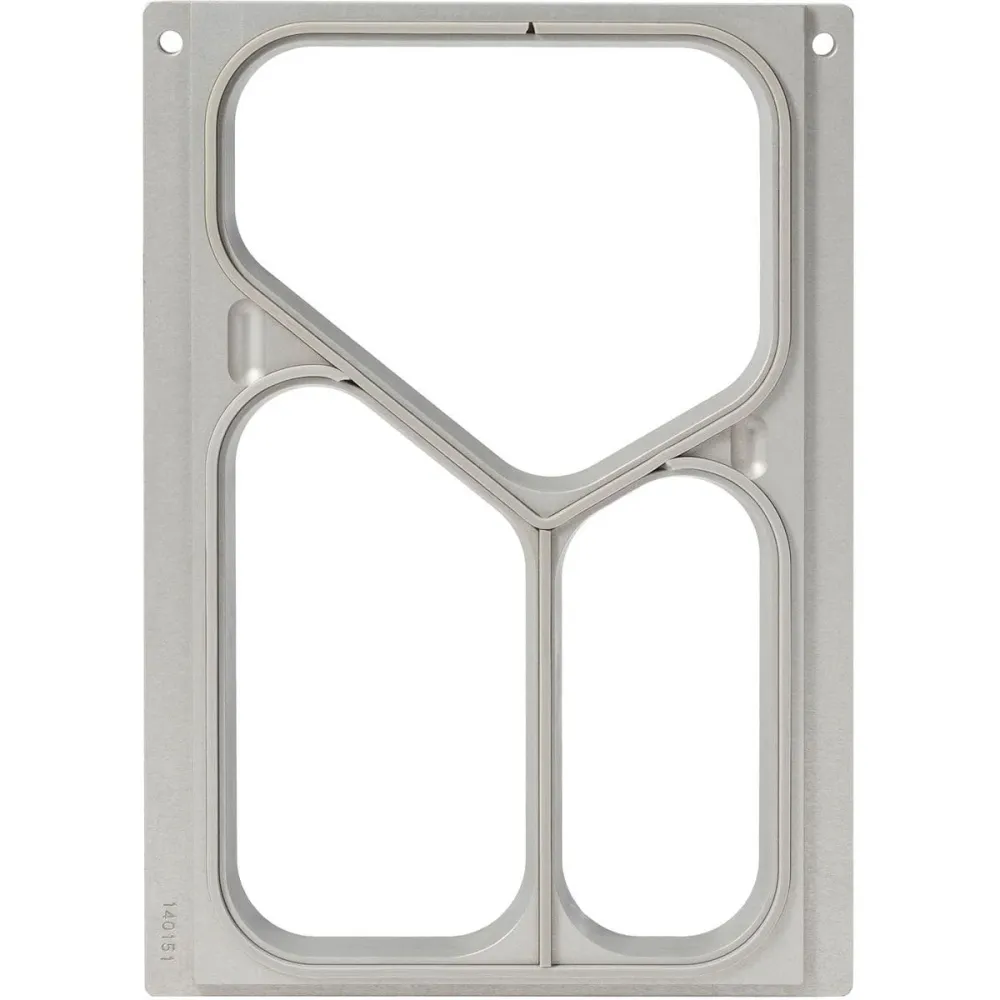 Cassette DF10/20 3-COMP f. PP 1/4 GN menu shells 490/370/200 ml | Pack (1 piece)