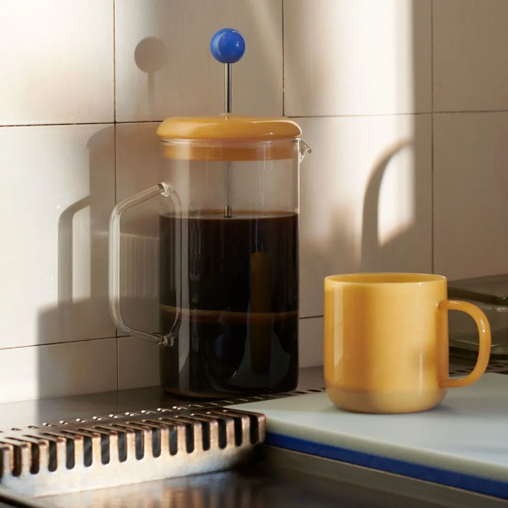 Kávovar French Press Brewer, Clear