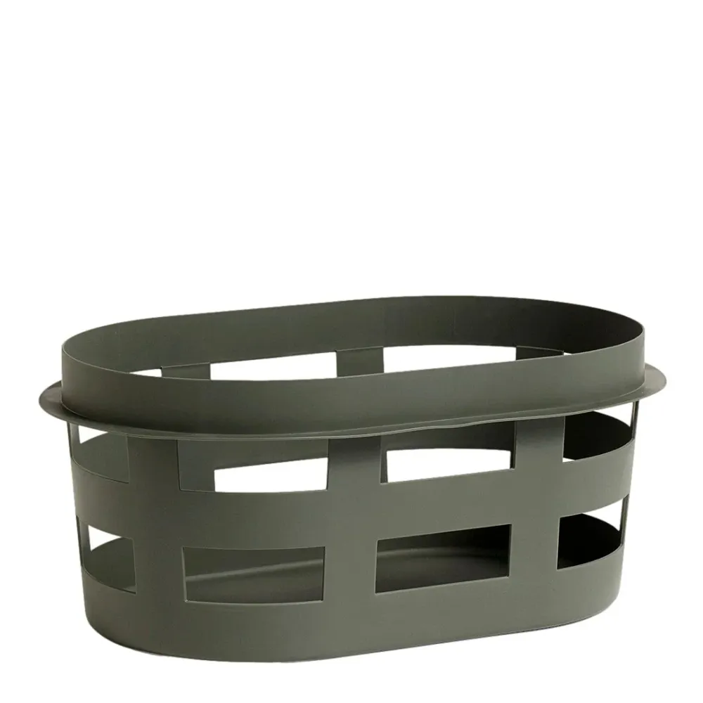 Koš na prádlo Basket S, Army