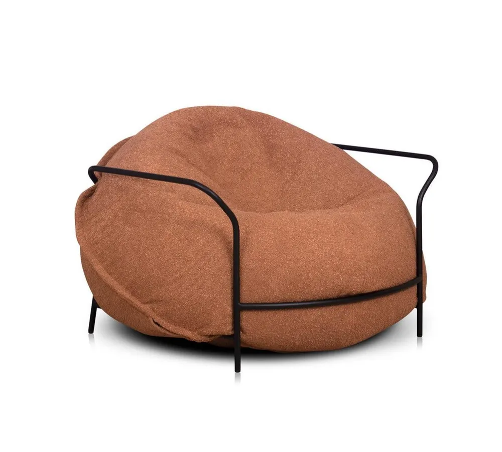 Křeslo UNI měděný boucle