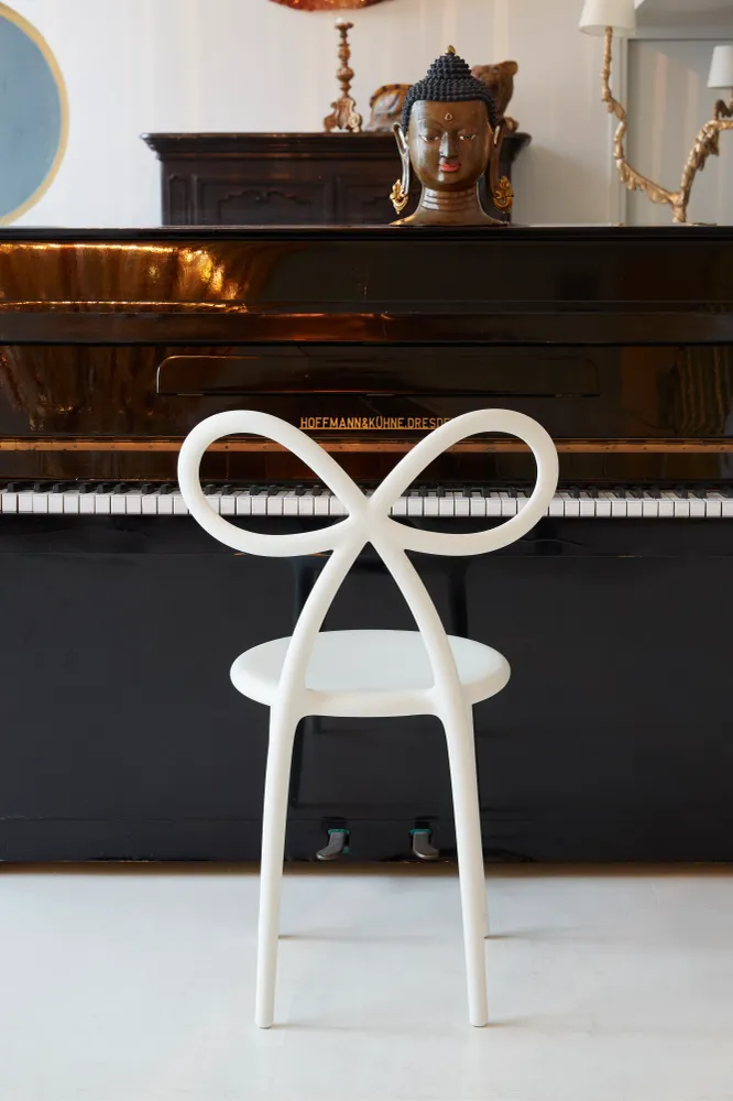 Sada židlí RIBBON BABY bílá