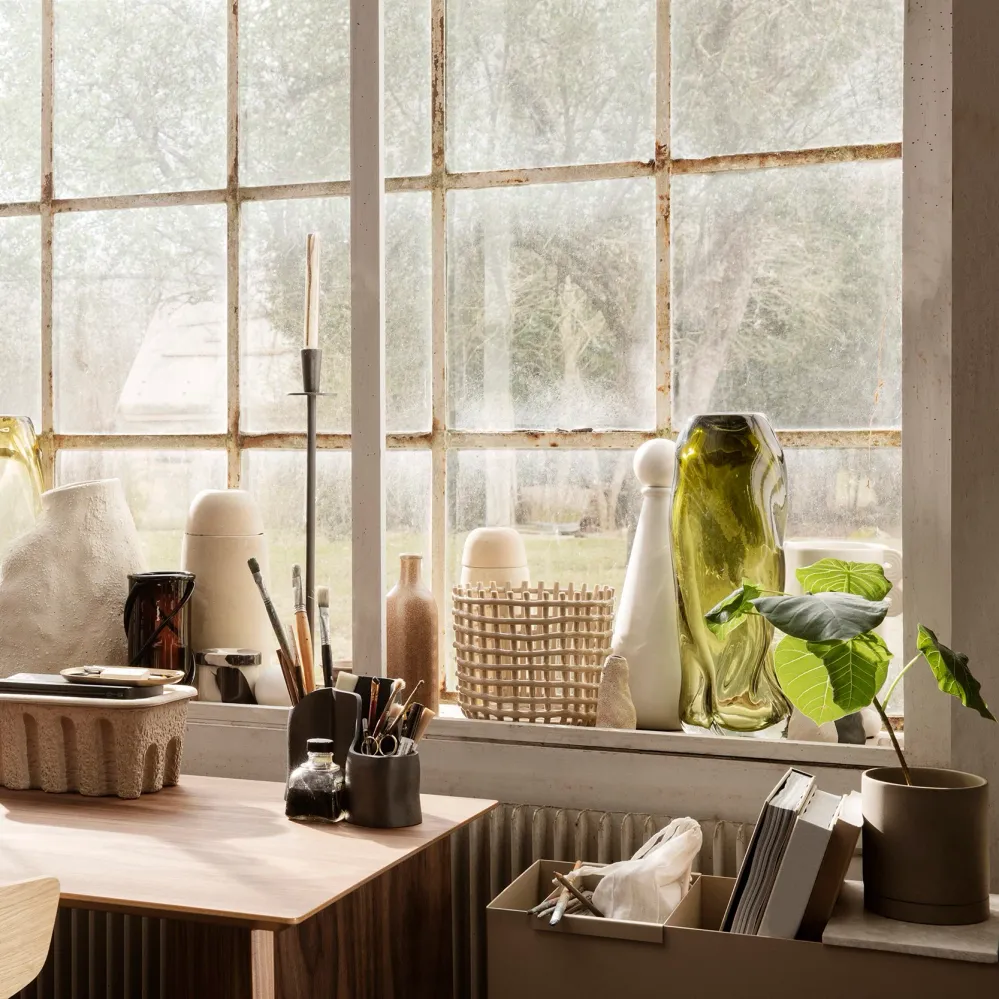 Košík Ceramic Small, Cashmere