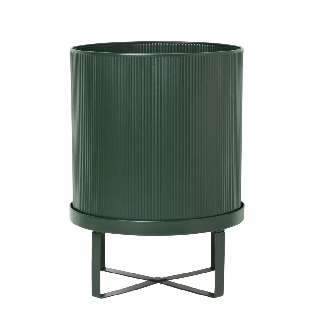 Květináč Bau Pot Large, Dark Green
