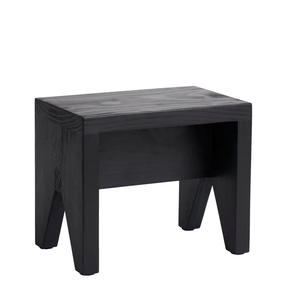 Stolička Manolito, Short, Black