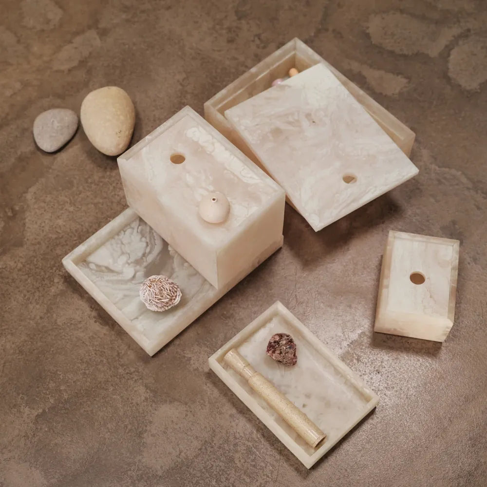 Úložný box Mist Box, L, Pearl