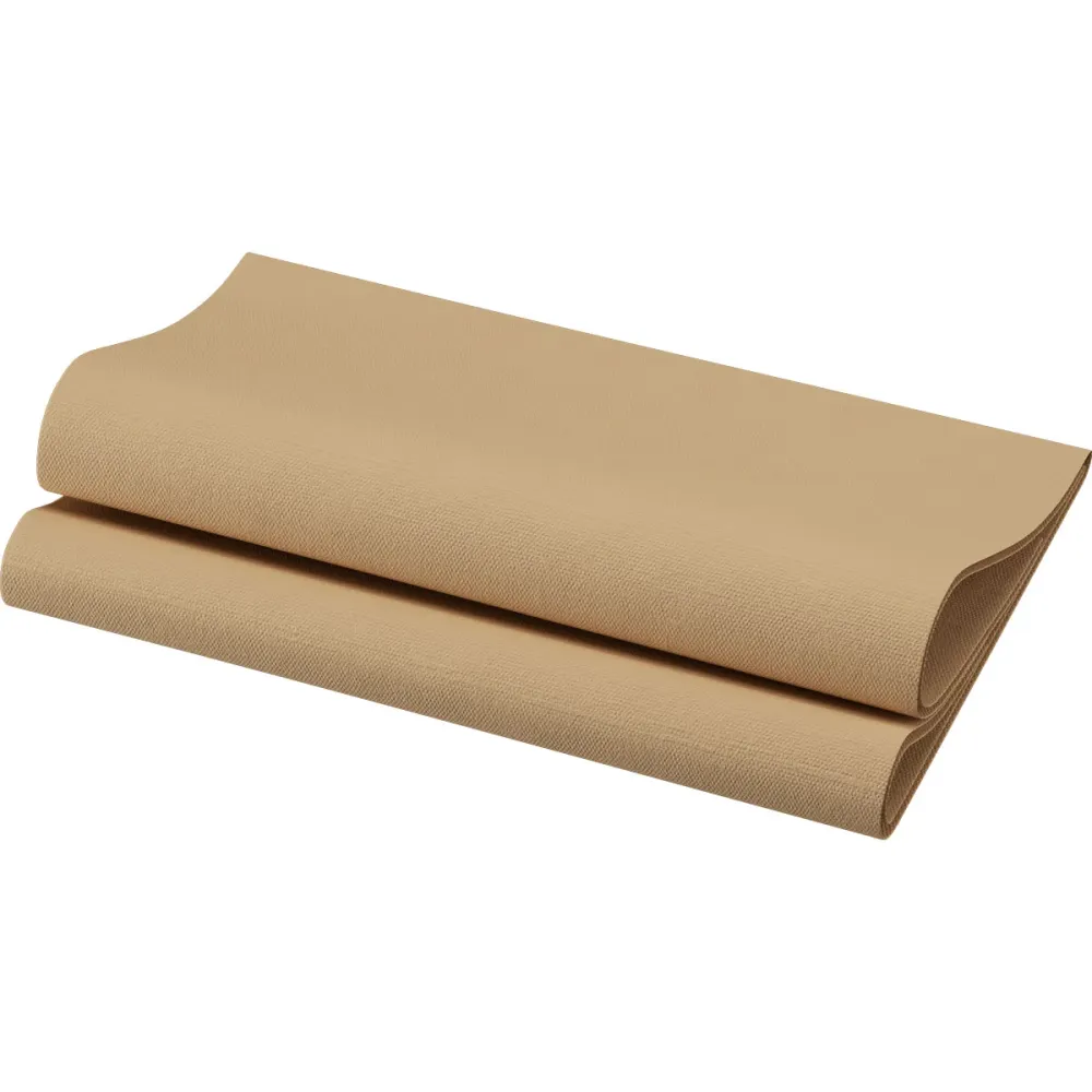 Bio-Dunisoft-Serv. 40x40cm 1/4f. Untreated Brown 60p. | Pack (60 pieces)