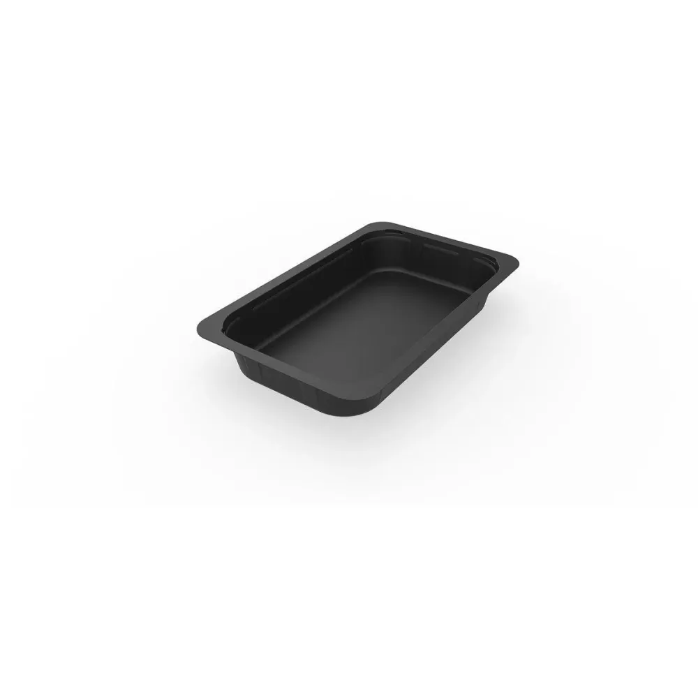 1/4 GN menu shells 1 black pp/min 265x162x40 | Pack (225 pieces)