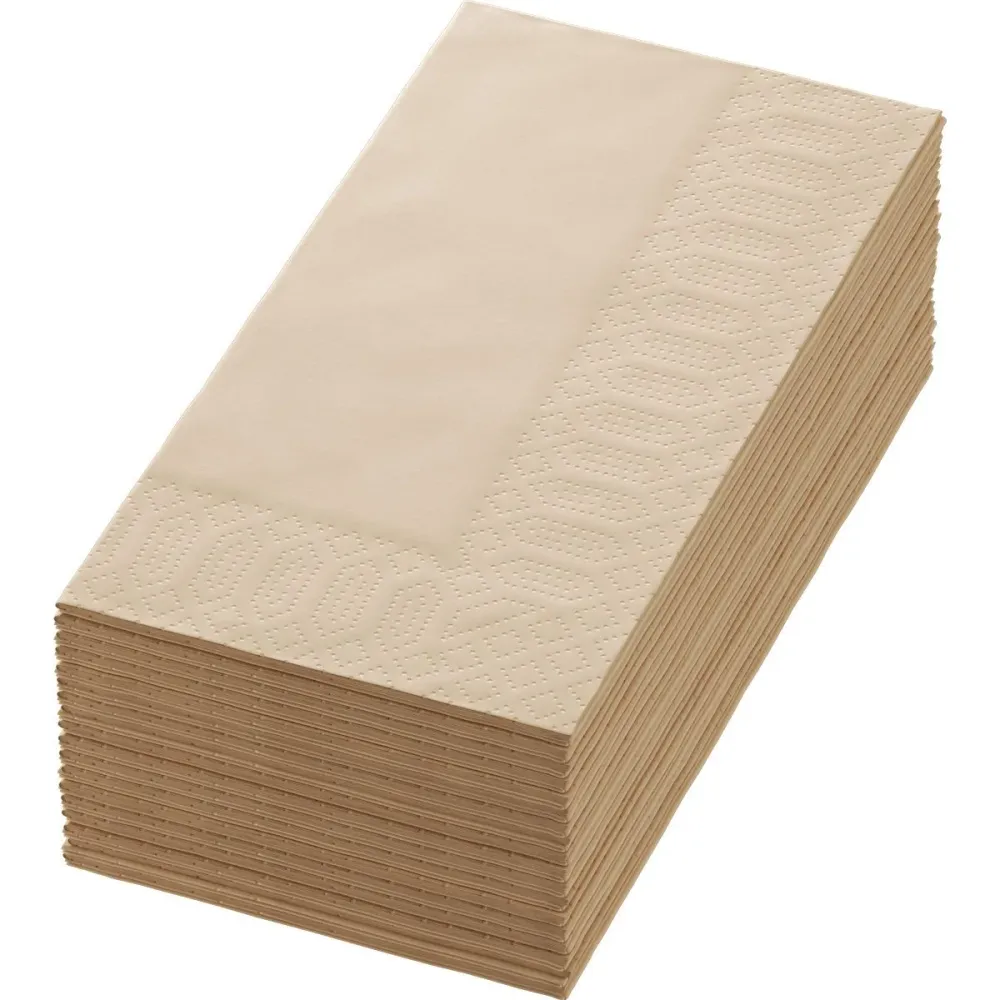 Zell.-Serv.40x40 2LG Bf. Skutečný Brown 300p. | Pack (300 pieces)
