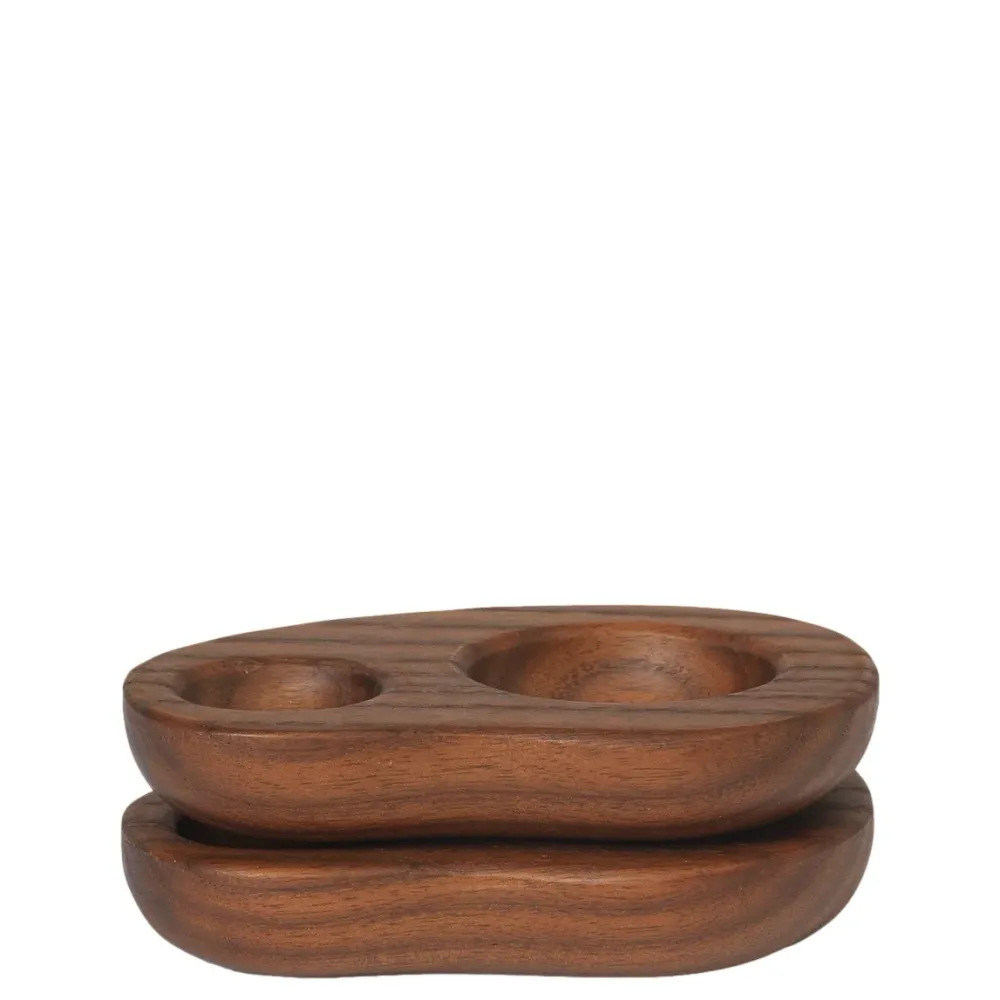 Stojan na vejce Cairn, sada 2 ks, Dark Brown