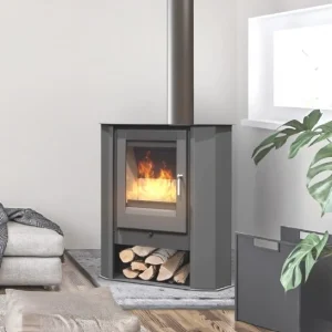 Dřevěný sporák bez ventilace rohový SL PF055F
