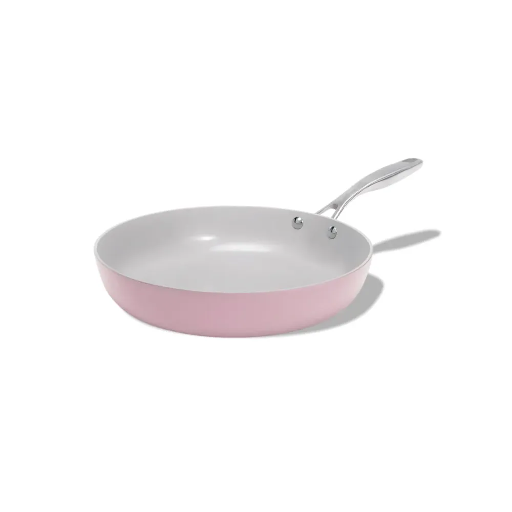 Nepřilnavá keramická pánev Vital Ø 28 cm - růžová