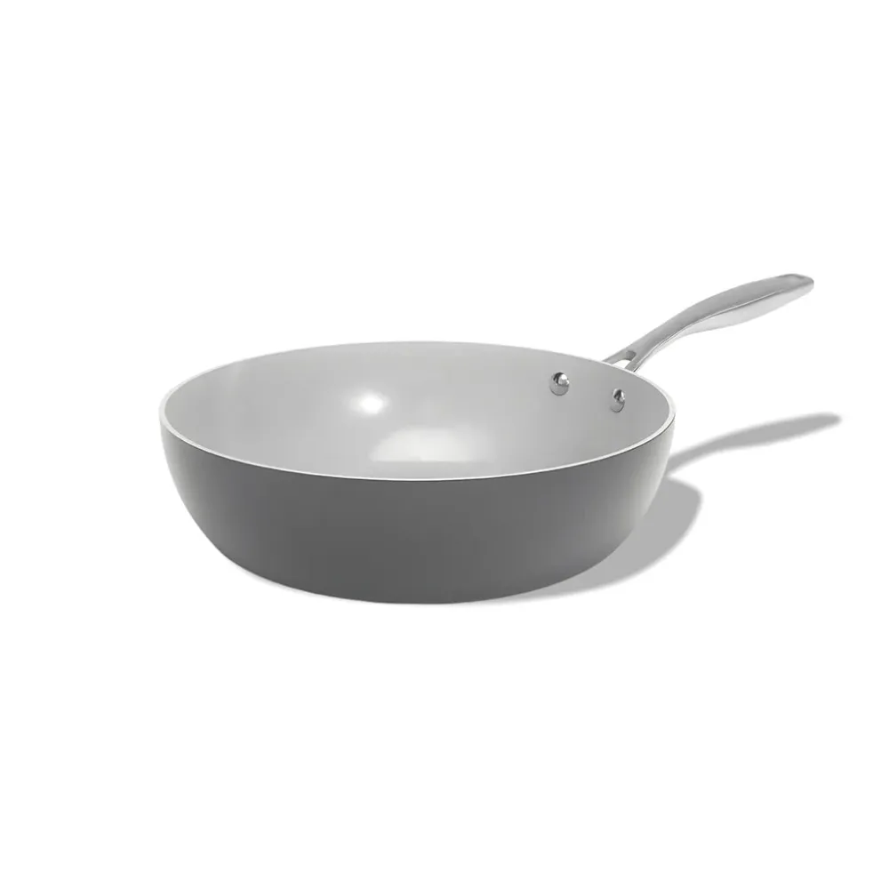 Nepřilnavá keramická Wok pánev Vital Ø 30 cm - tmavě šedá