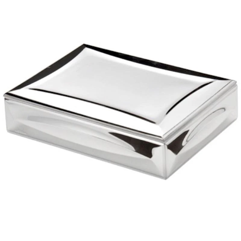 Sovrani šperkovnice 13x18cm stříbrné lamino W251