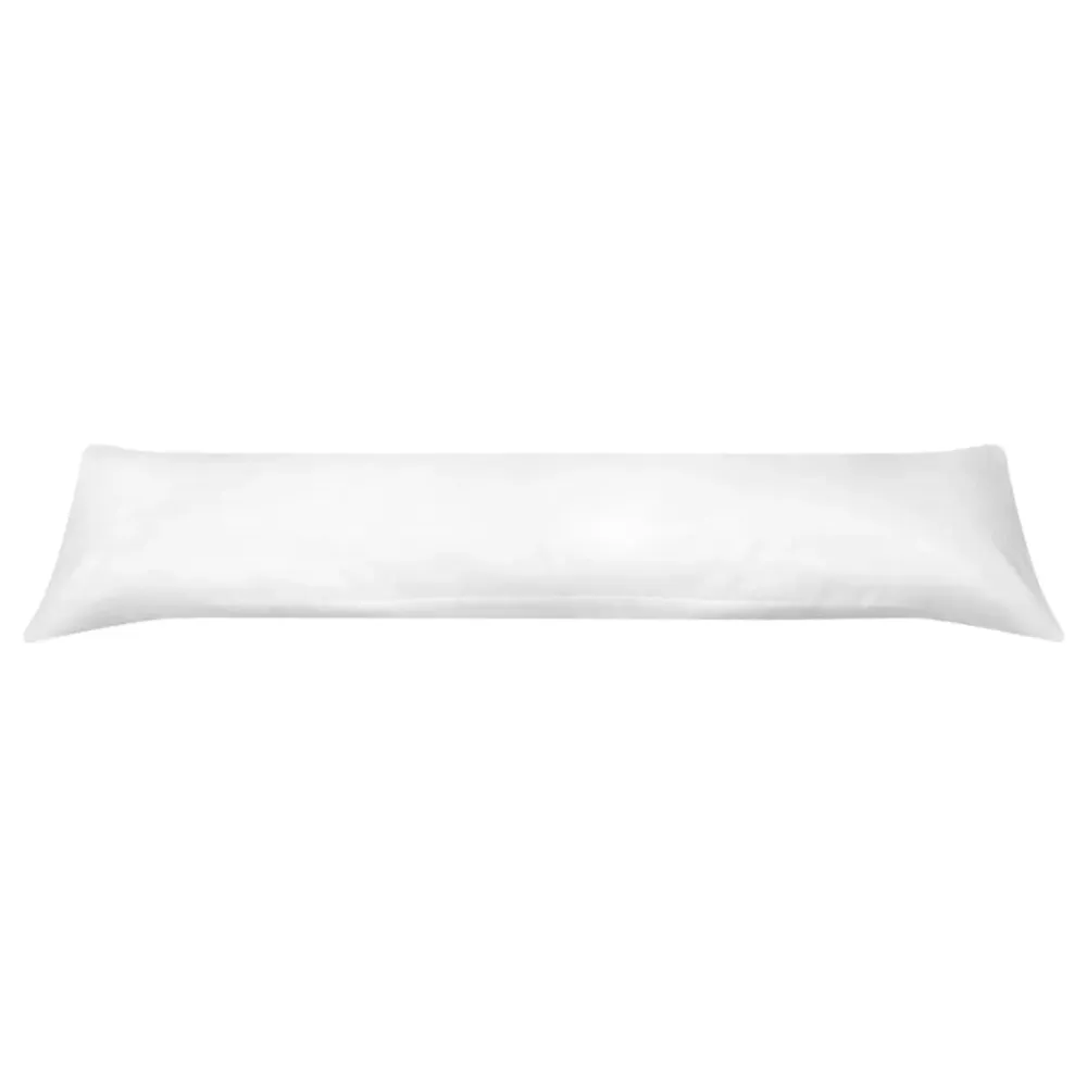 Polštář pro tělo pro spaní na boku 40x145 cm bílý