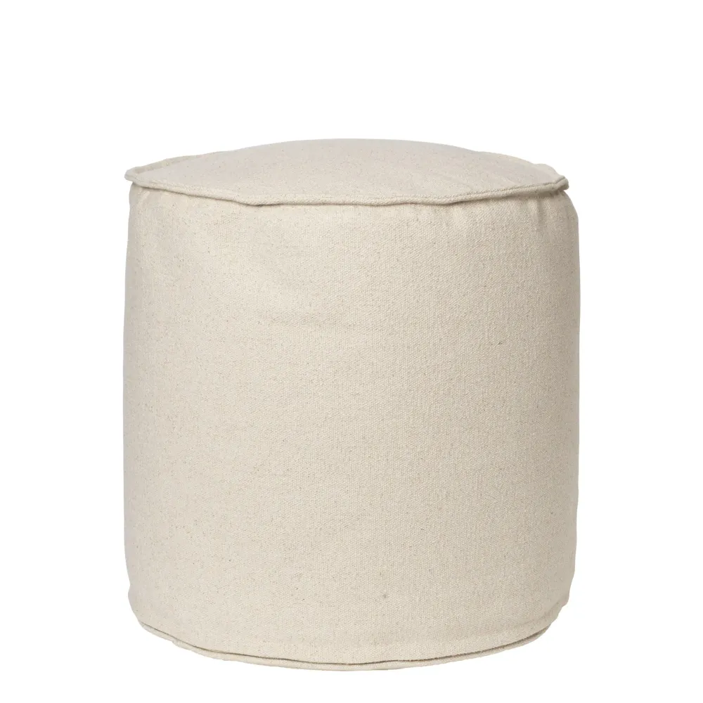 Pouf Aun, Ø40, Off-White