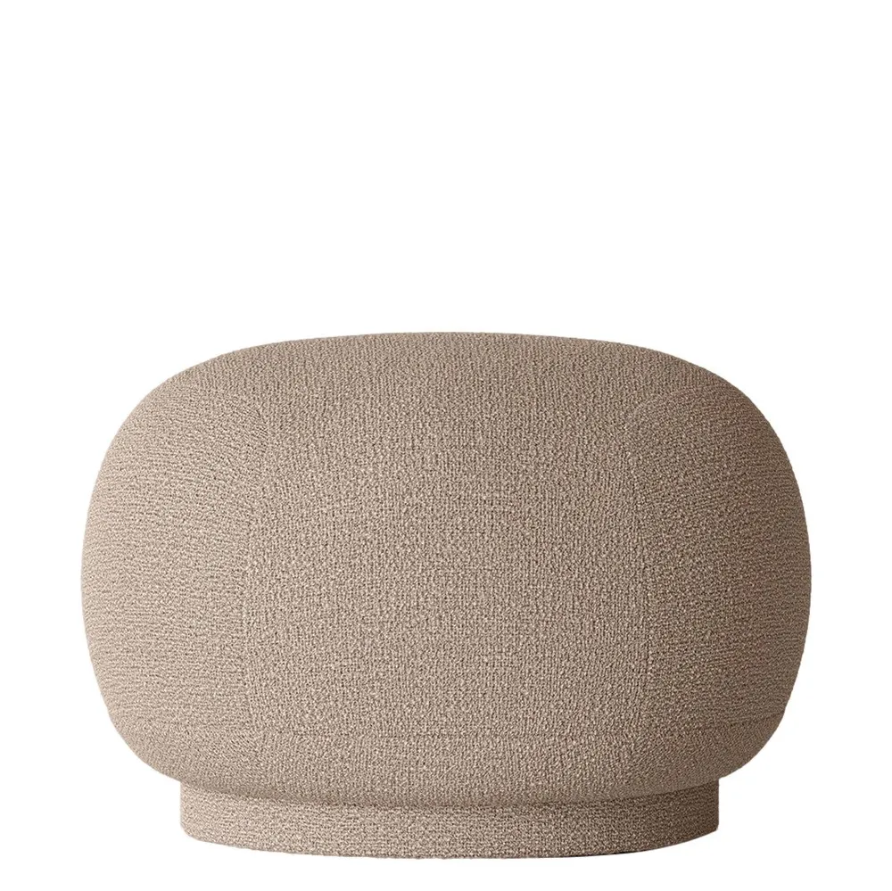 Pouf Rico, Bouclé, Cashmere