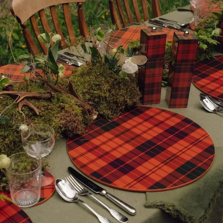 Prostírání Ross Tartan – sada 4 kusů