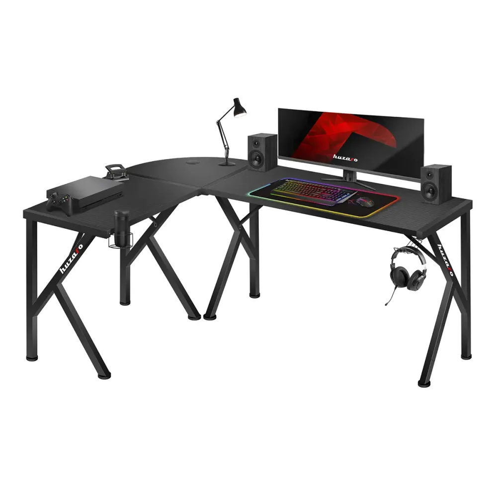 Herní stůl Huzaro Hero 6.3 Black 154 cm