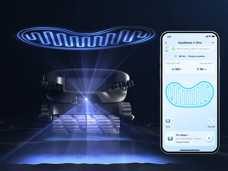 AquaSense® 2 Ultra Robotický čistič bazénů Beatbot Tech