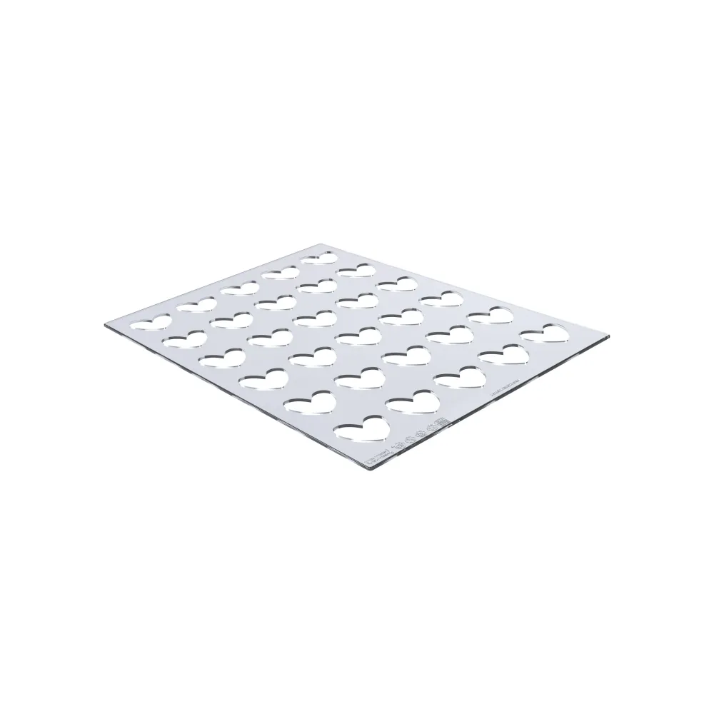 70 šablon srdce - 31x31 mm