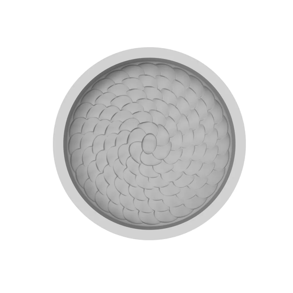 Forma Ninfa Ø 24 x V 5,5 cm