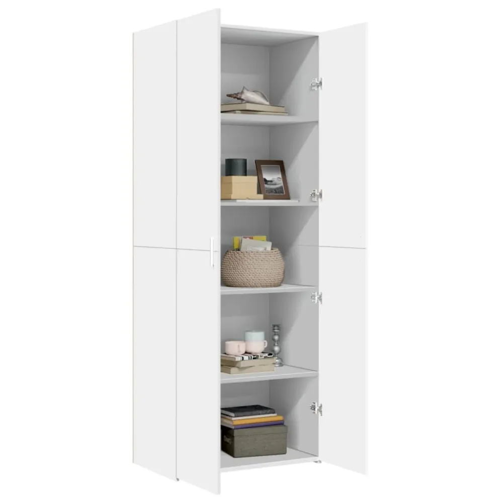 Skříň highboard 70 x 42,5 x 185 cm kompozitní dřevo