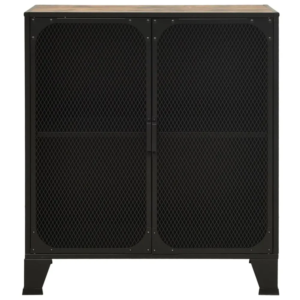 Úložná skříň 72 x 36 x 82 cm kov mdf