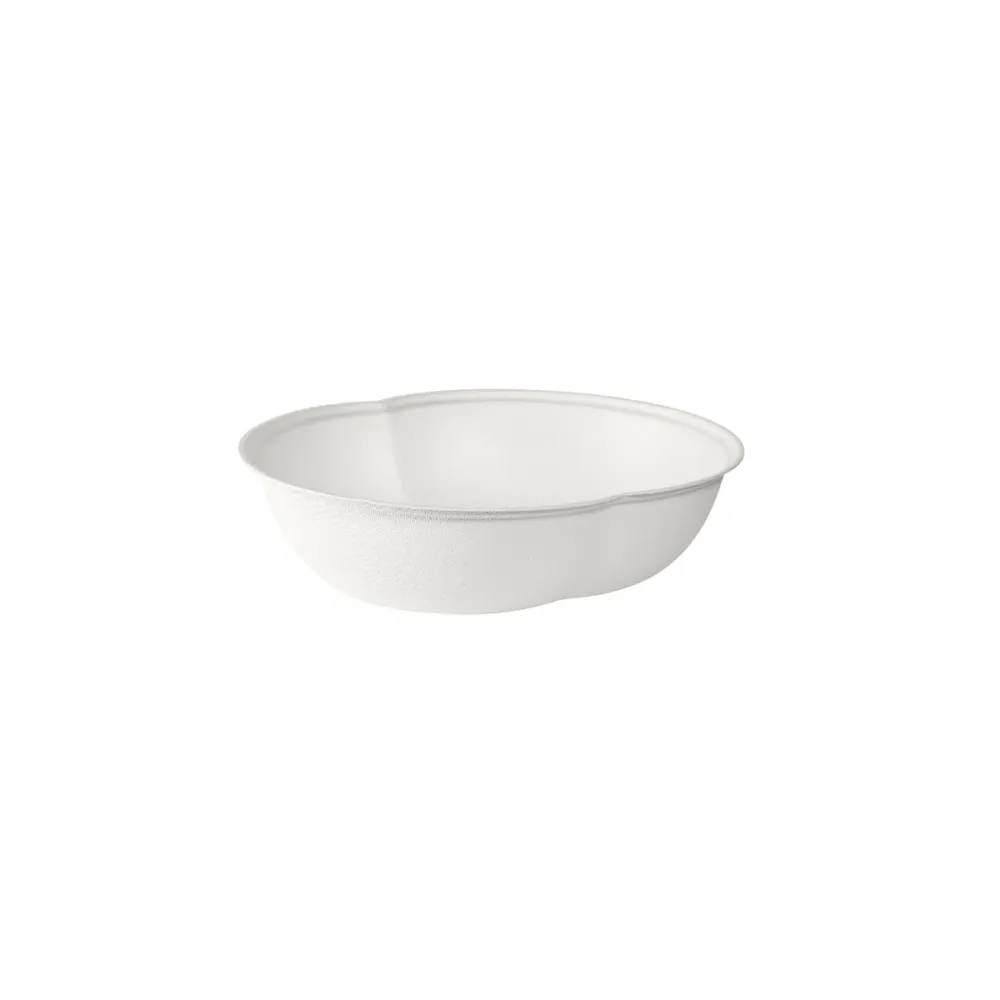 Atlantis shell bagasse, white, uncovered Catering Events 500