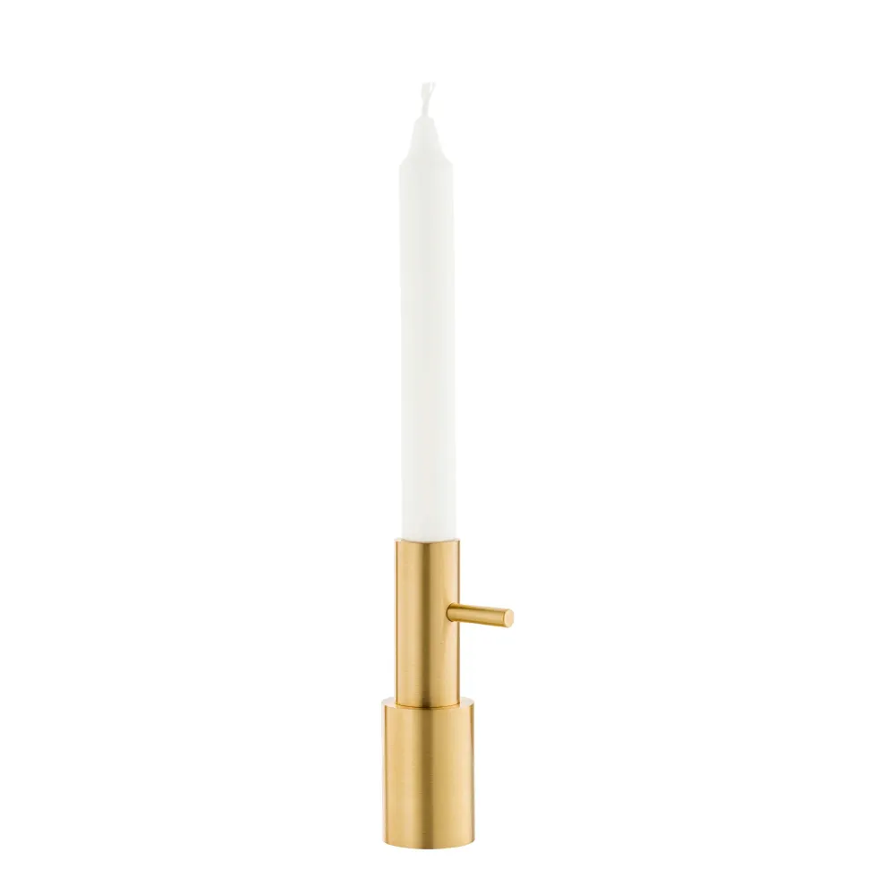 Svícen Candleholder, Small #2, Brass