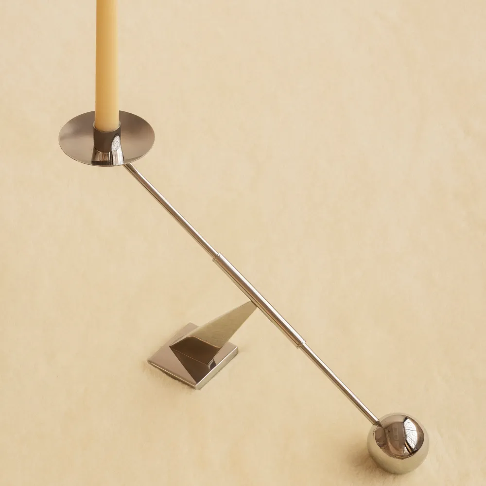 Svícen Interconnect, Small, Stainless steel