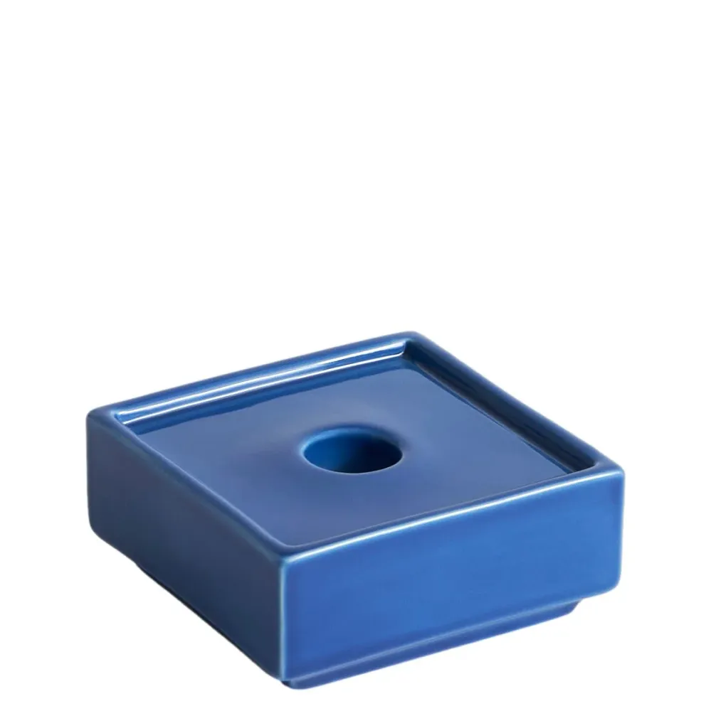 Svícen Mattone, Small, Blue