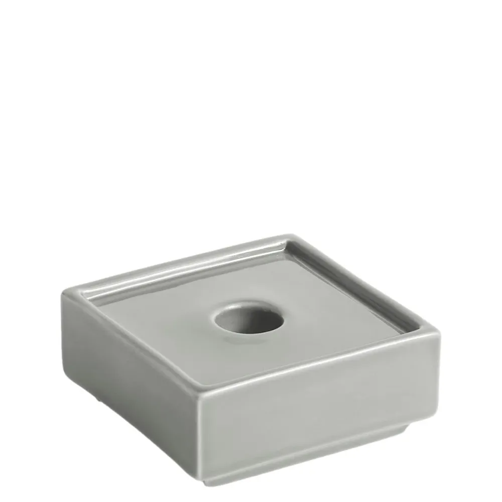 Svícen Mattone, Small, Light grey
