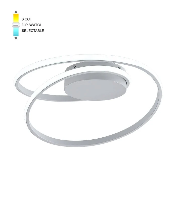 Svítidlo RING 38 D46 LED 38W CCT-DIP WHT