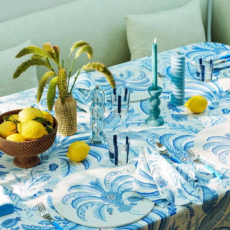 Palm Beach Blue Napkins – Set 4