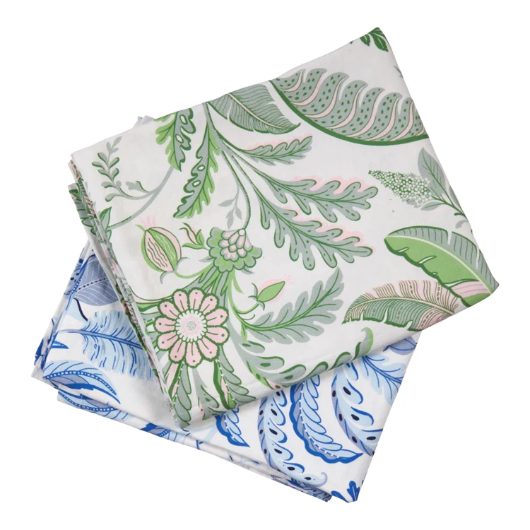 Palm Beach Green Linen Tablecloth