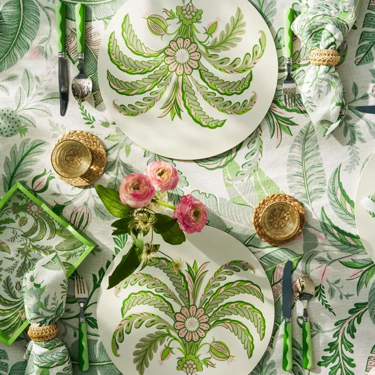Palm Beach Green Placemats - Set 4