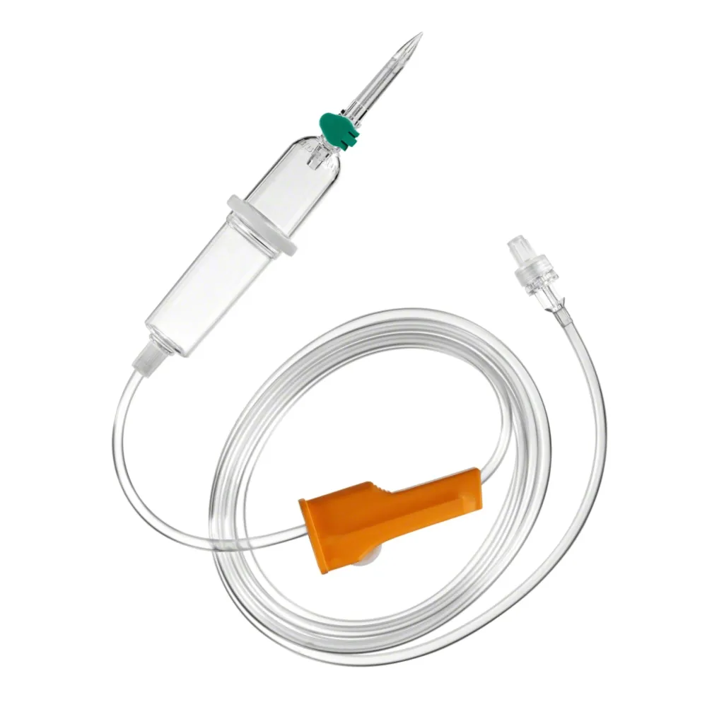 B.Braun Intrafix® Primeline, Primestop, mit Rückschlagventil, Standard-Infusionsgerät, 180 cm | Packung (1 Stück)