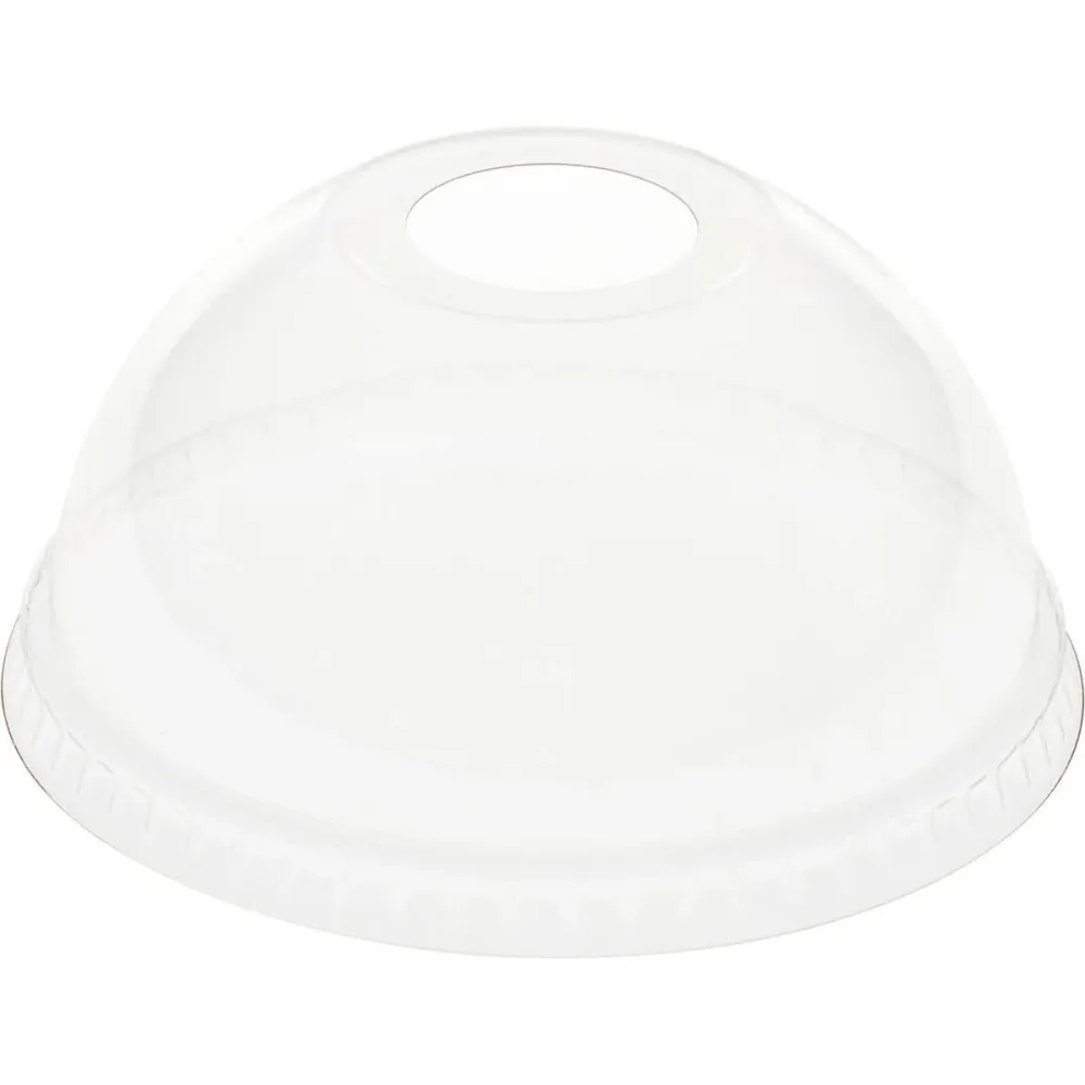 Dome lid opening 188001-2, RPET Transparent RPET | Pack (60 pieces)